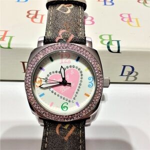 Dooney & Bourke Multicolor Heart Watch